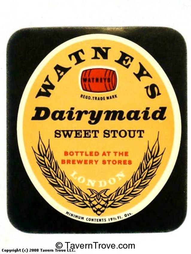 Watneys Dairymaid Sweet Stout