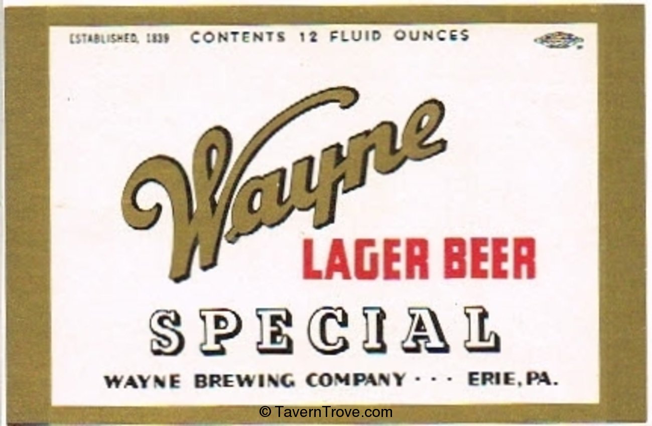 Wayne Lager Beer