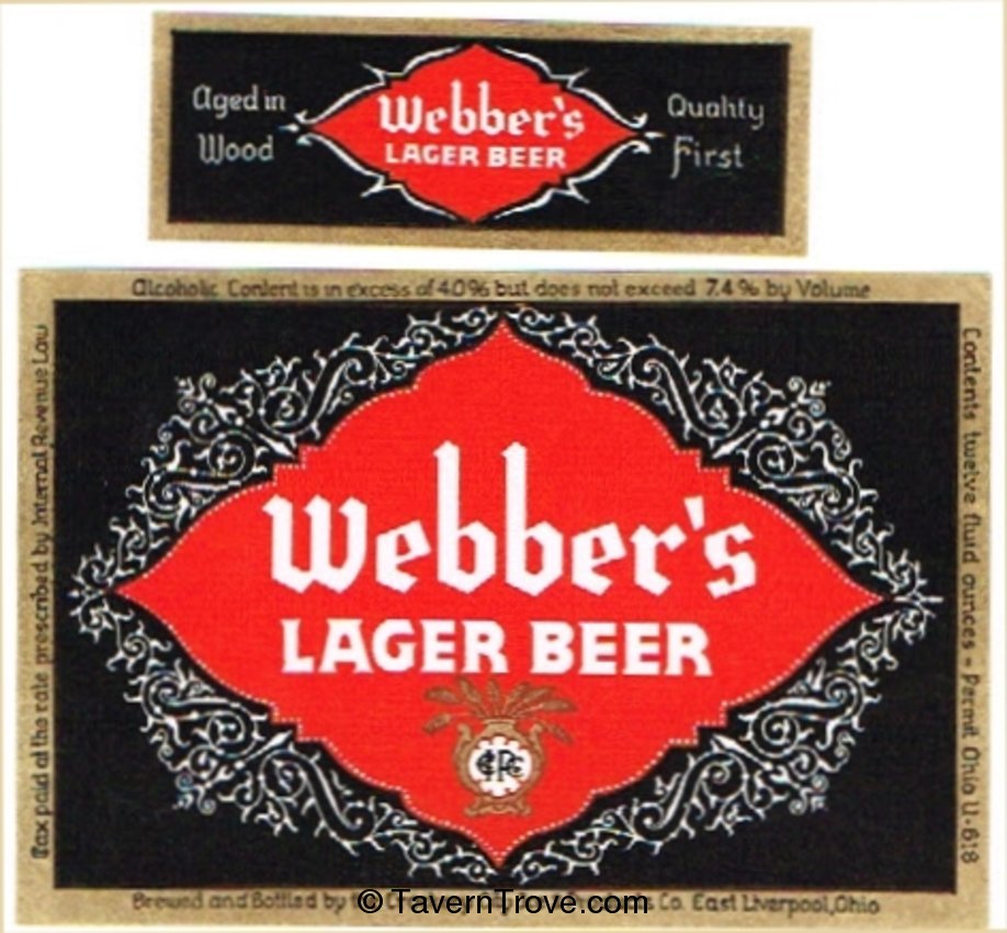 Webber's Lager Beer