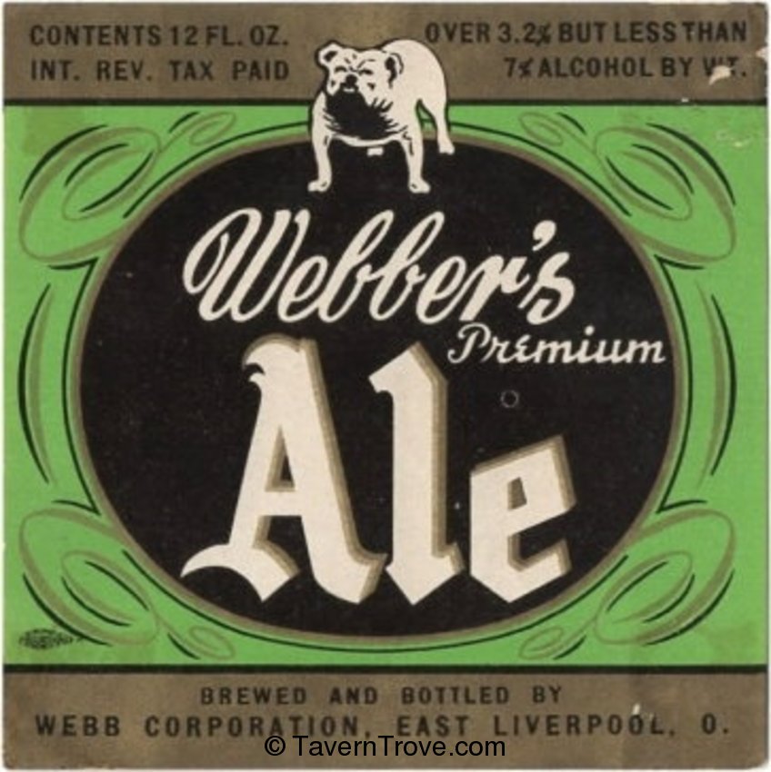 Webber's Premium Ale