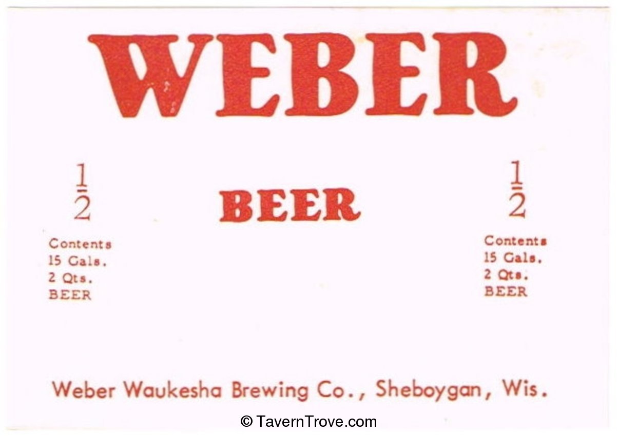 Weber Beer