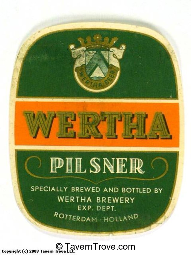 Wertha Pilsner Beer