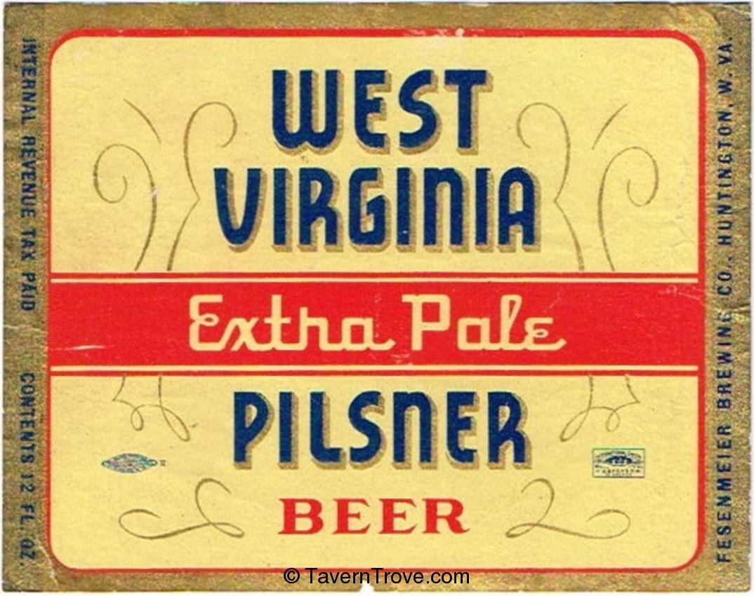 West Virginia Extra Pale Pilsner Beer