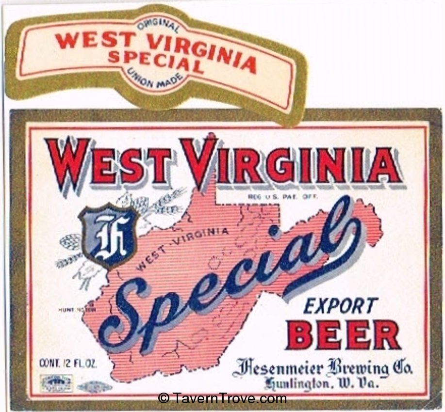 West Virginia Special Export Beer