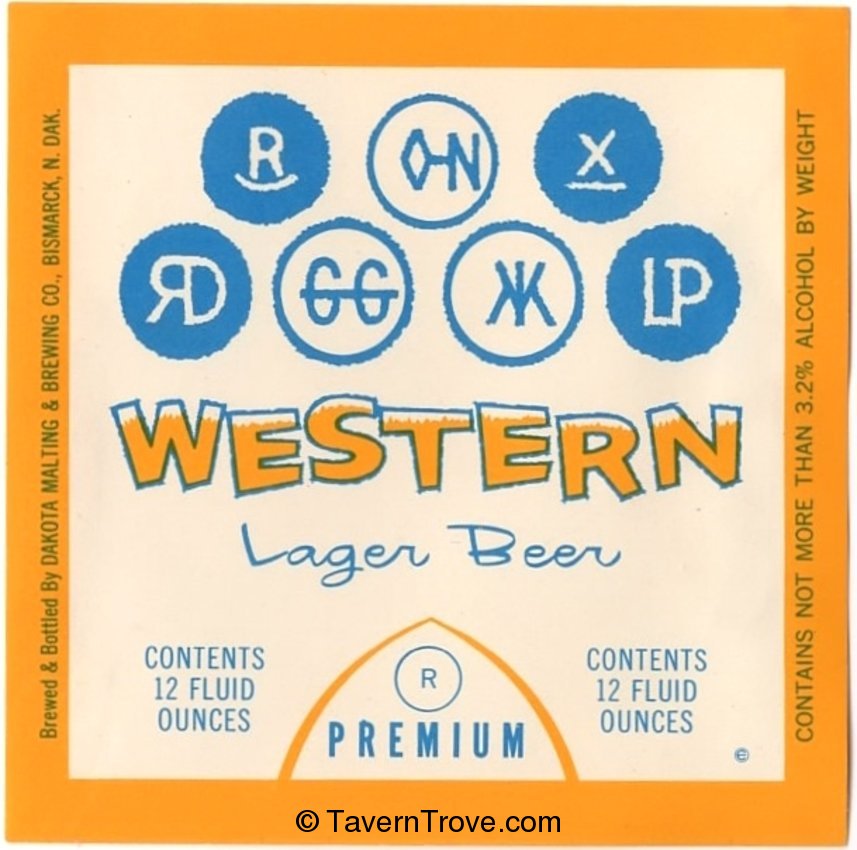 Western Lager Beer