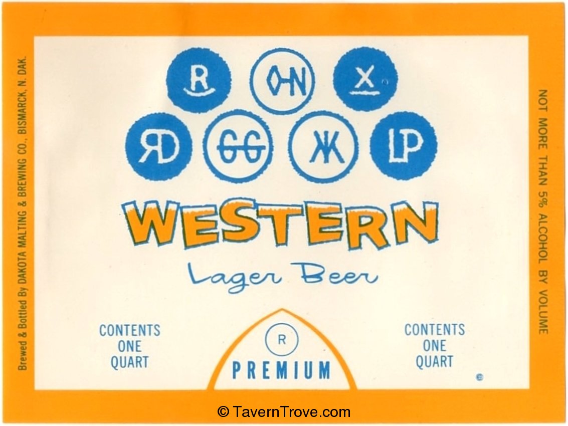 Western Lager Beer