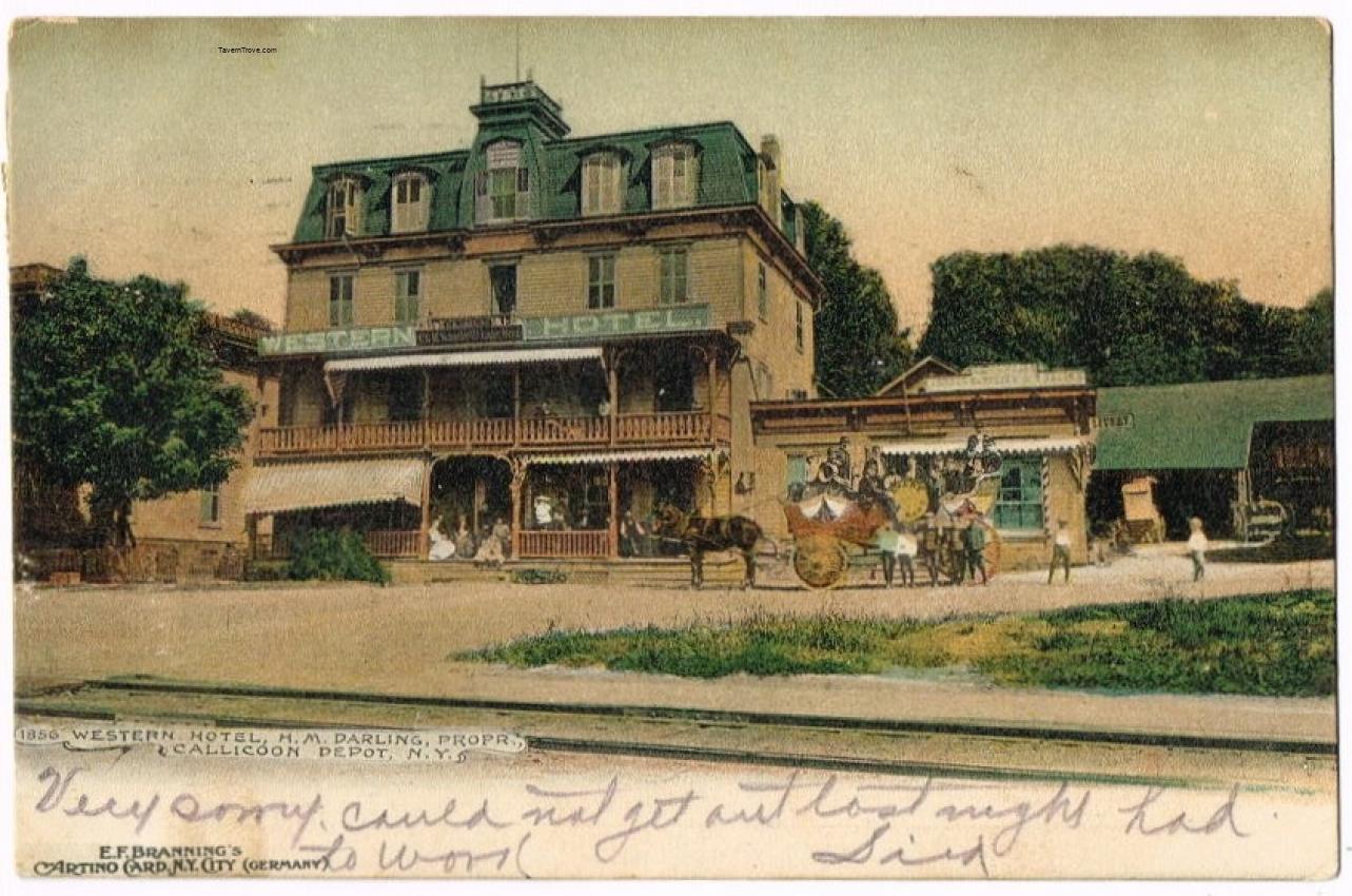 Western Hotel Callicoon Depot Schaefer Beer