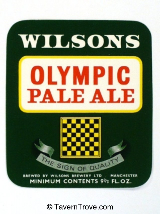 Wilson's Olympic Pale Ale