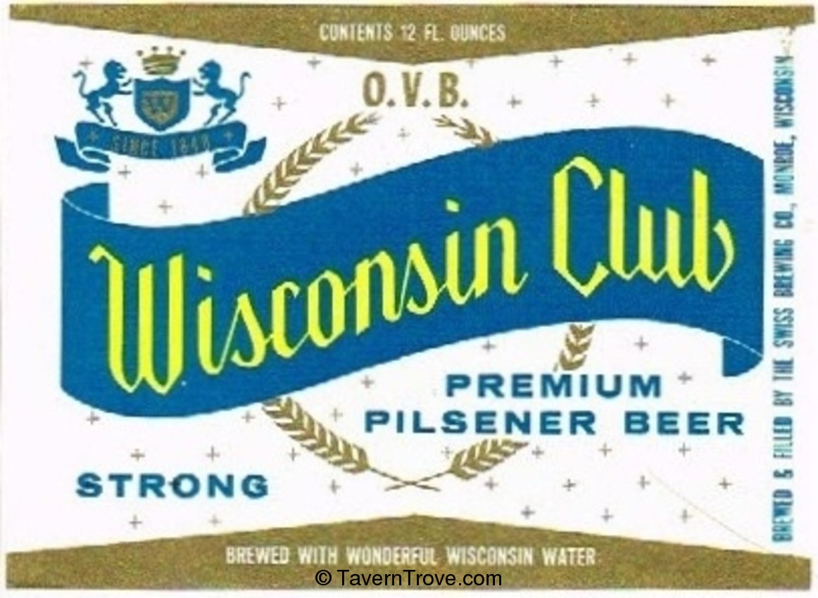 Wisconsin Club Beer