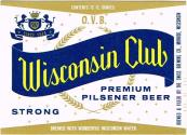 Wisconsin Club Pilsner Beer