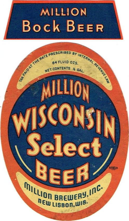 Wisconsin Select (Bock) Beer