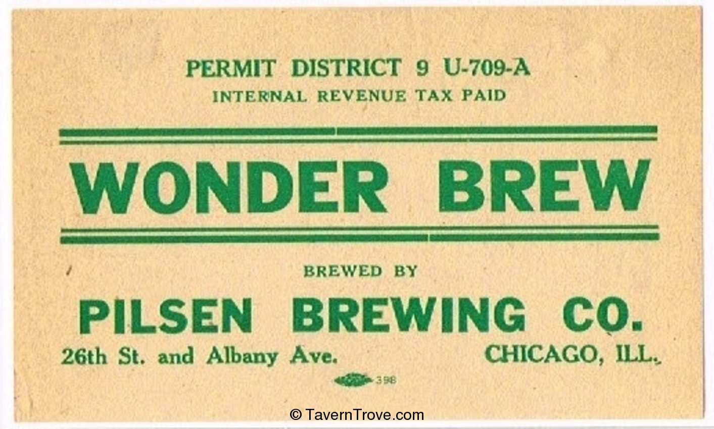 Wonder Brew Beer