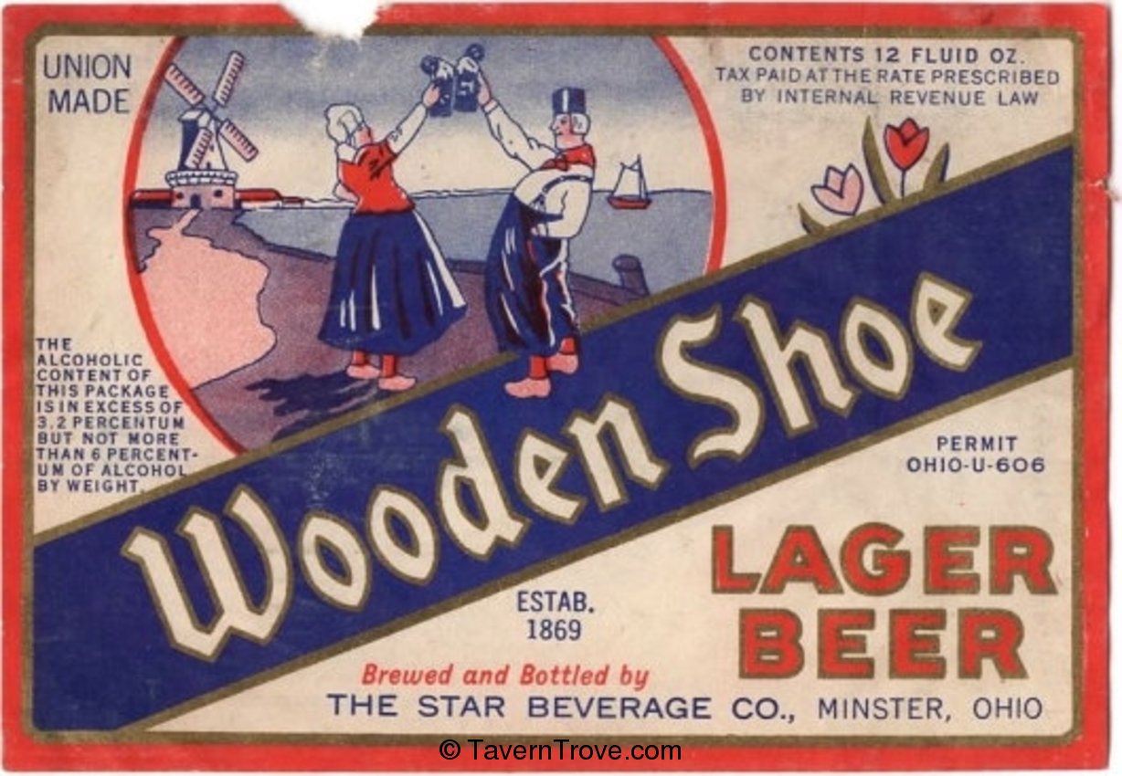 Wooden Shoe  Lager Beer