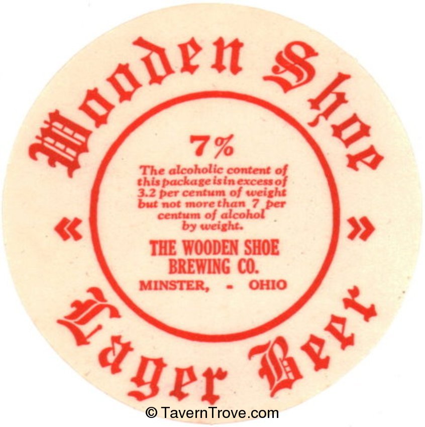 Wooden Shoe Lager Beer