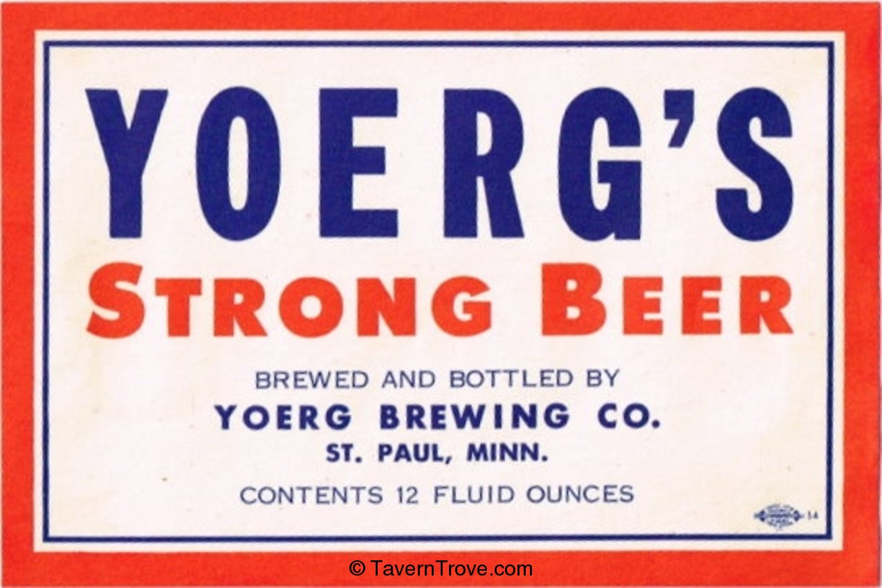 Yoerg's Strong Beer