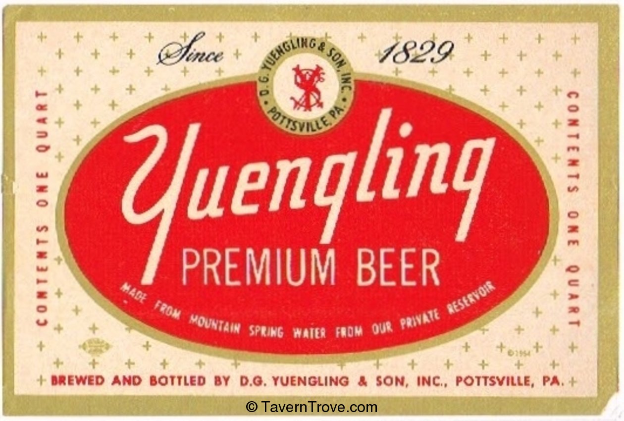 Yuengling Premium Beer