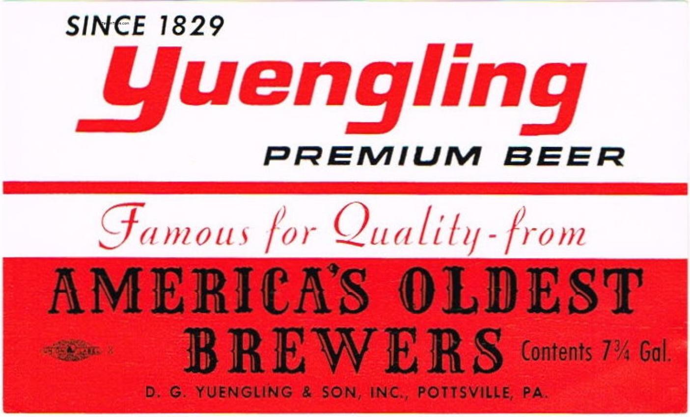 Yuengling Premium Beer