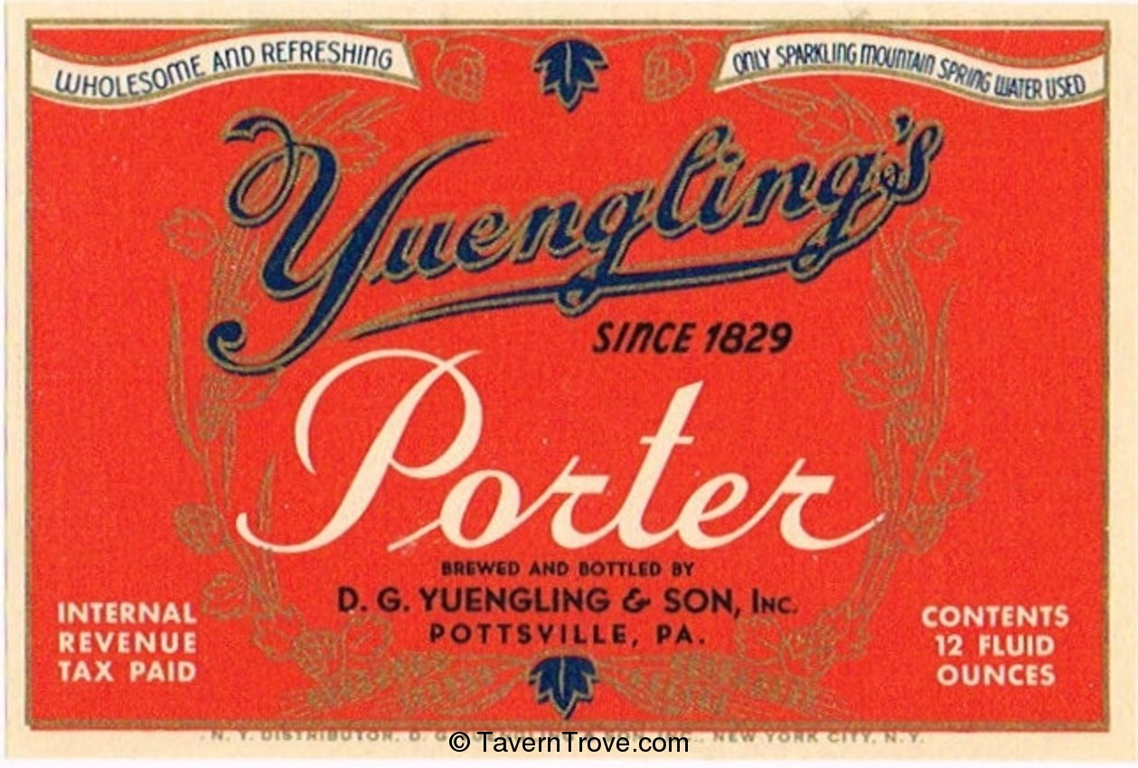 Yuengling's Porter