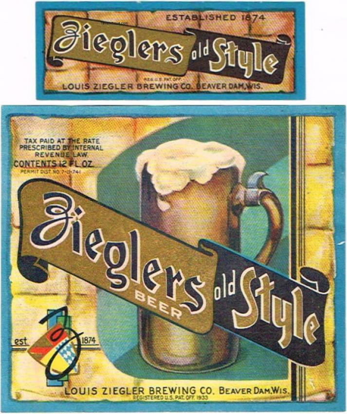 Zieglers Old Style Beer