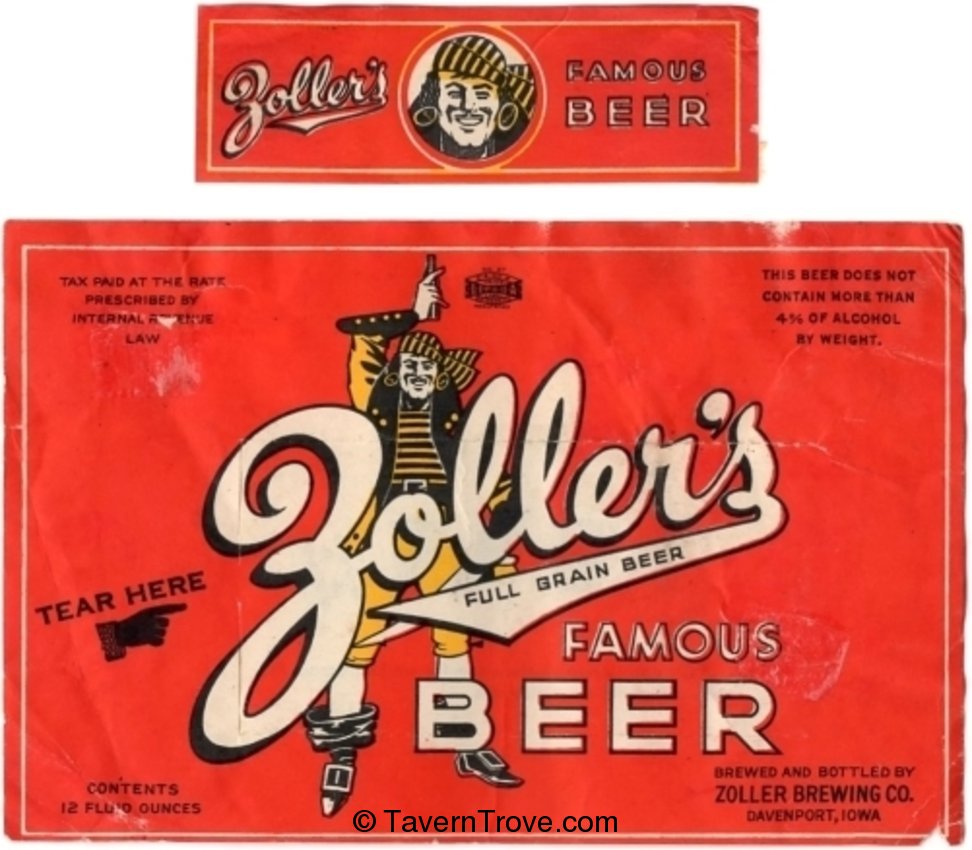 Zoller's Famous Beer 