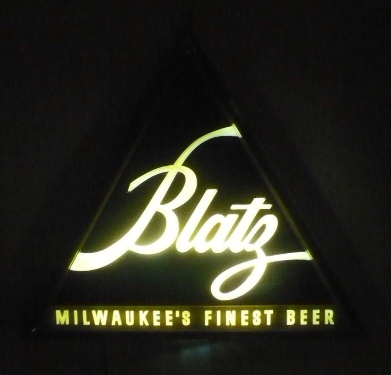 Blatz Beer lighted sign