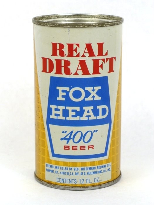 Fox Head "400" Beer