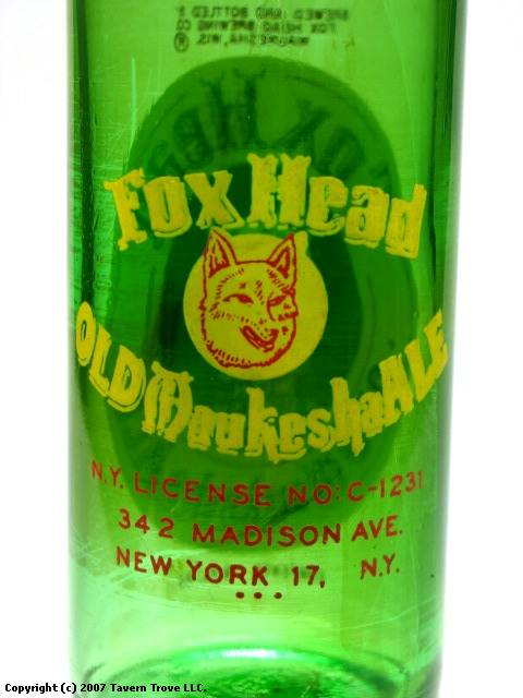 Fox Head Old Waukesha Ale