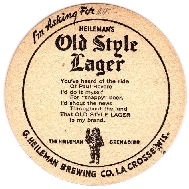 Heileman's Old Style Lager Beer