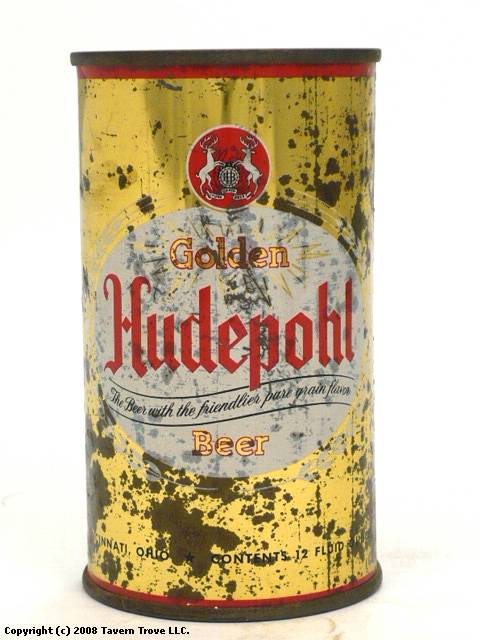 Hudepohl Golden Beer