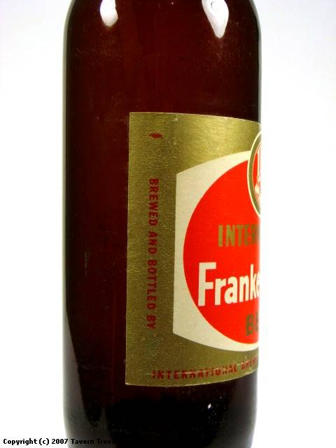 Item #31111 1964 International Franken Muth Beer Bottle