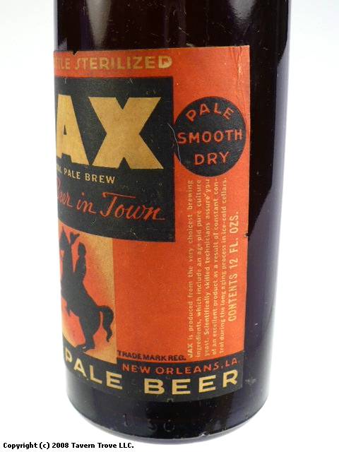 Jax Extra Pale Beer (Full)