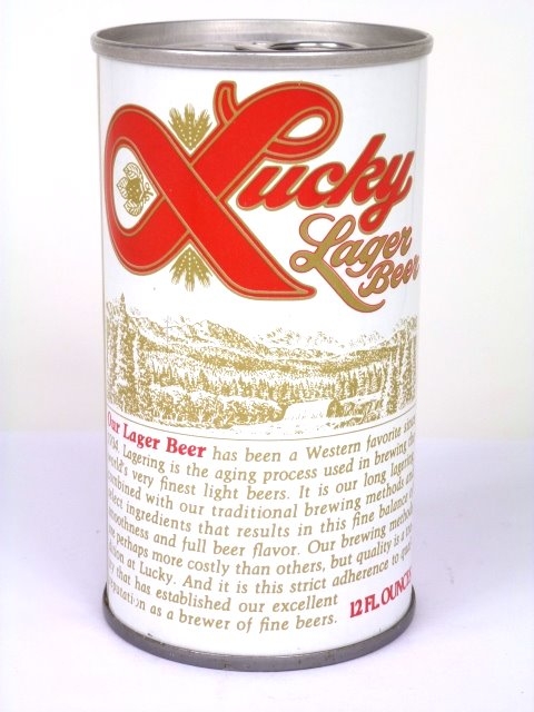 Lucky Lager Beer