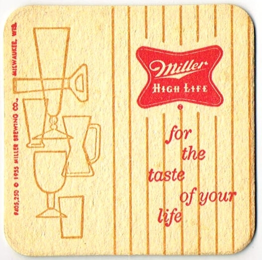 Miller High Life Beer (SACC Overprint)