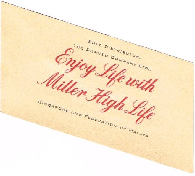 Miller High Life Beer