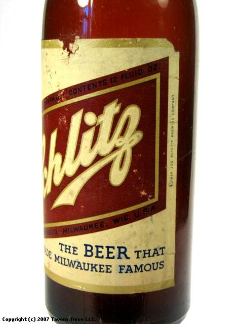 Schlitz Beer (Full)