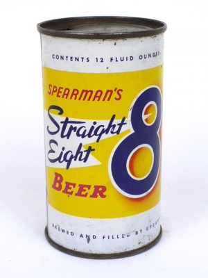 Spearman's Straight Eight Beer