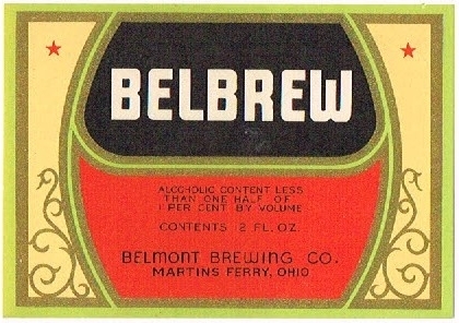 Item #66477 1938 Belbrew Label OH73-01