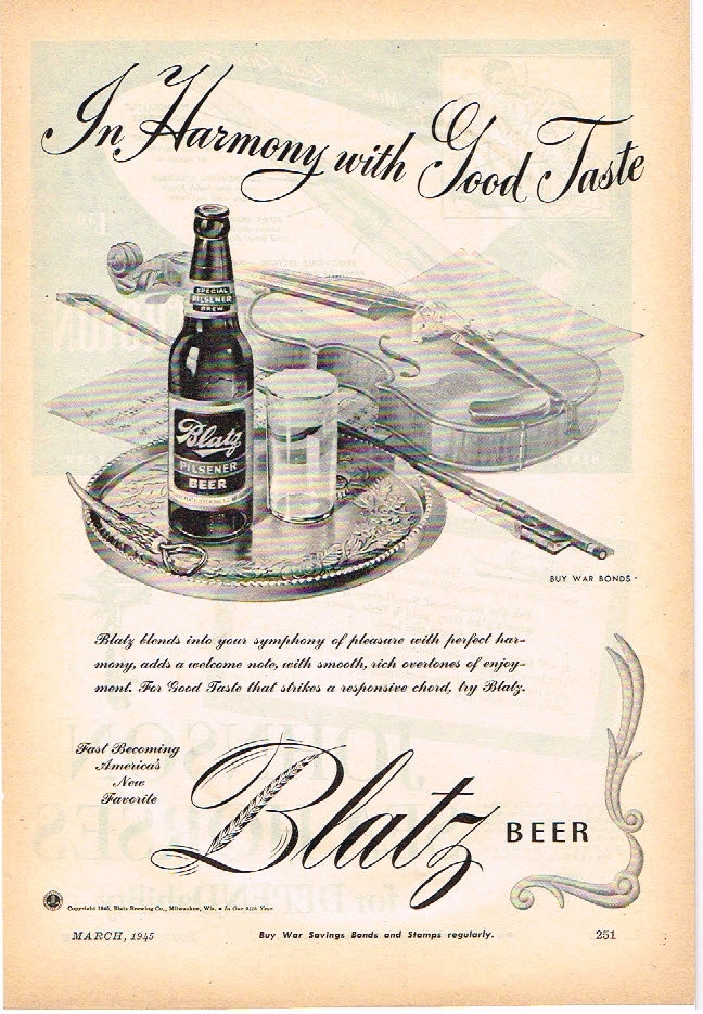 Blatz Beer  Beer ad, Craft brewing, Beer