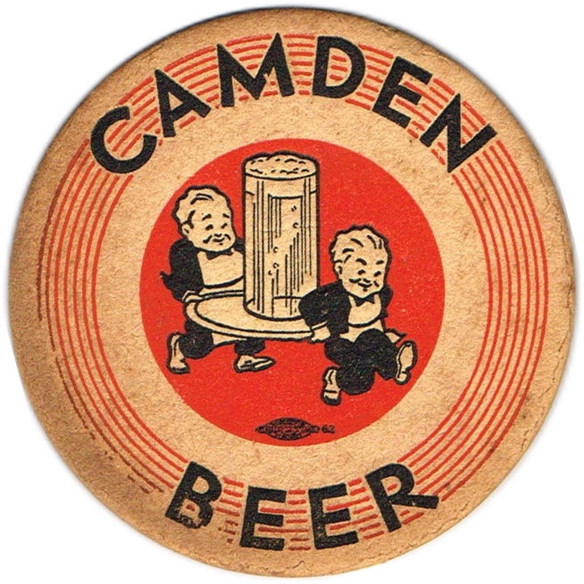 Item #2149 1934 Camden Beer Coaster NJ-CAM-5