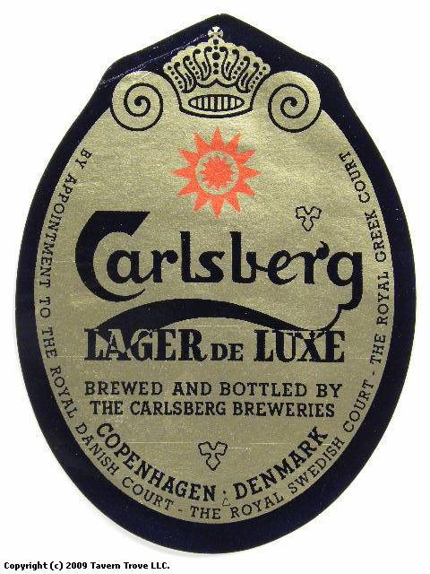 Item #53552 1967 Carlsberg Lager DeLuxe Label