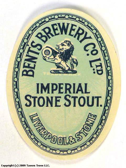 Item #50577 1948 Imperial Stone Stout Label
