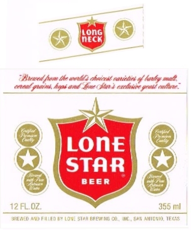 Item #47411 1969 Lone Star Beer Label