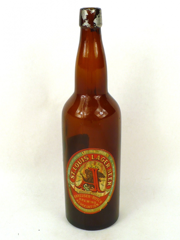 Item #87550 1890 St. Louis Lager Beer Bottle