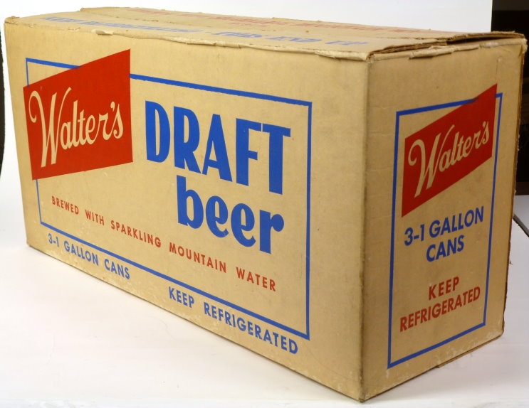 Item 45226 1967 Walter's Draft Beer Sixpack Holder