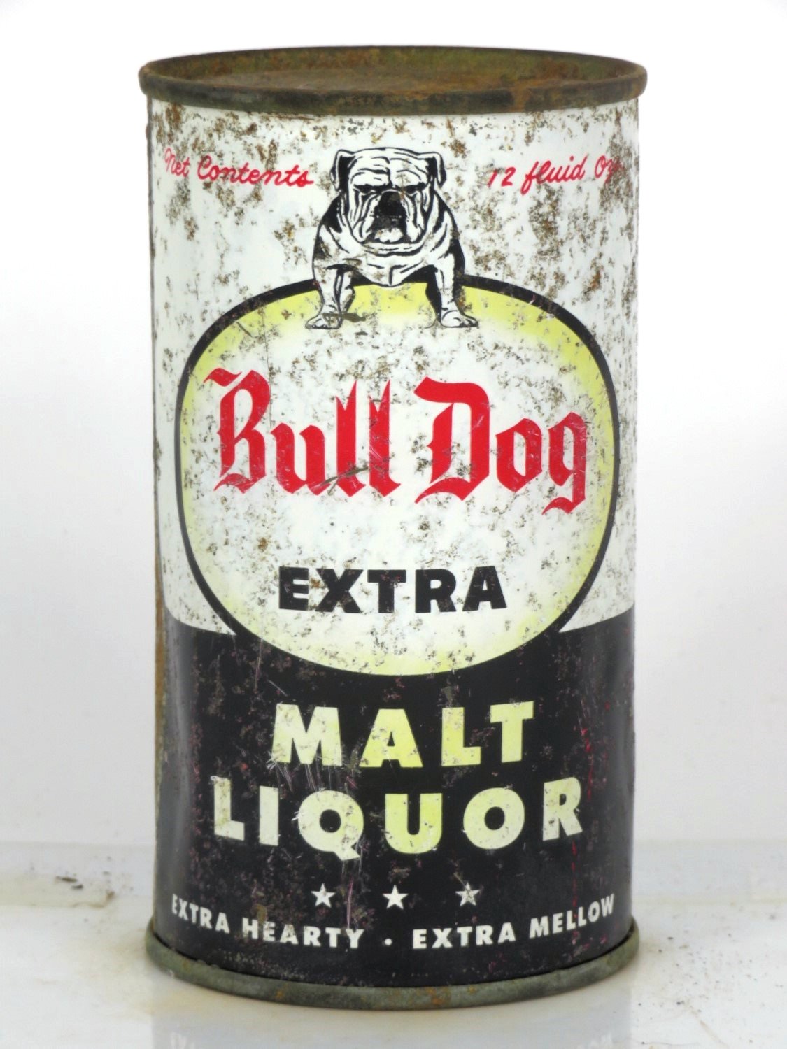 Item #98806 1954 Bull Dog Extra Malt Liquor Flat Top Can 45-25