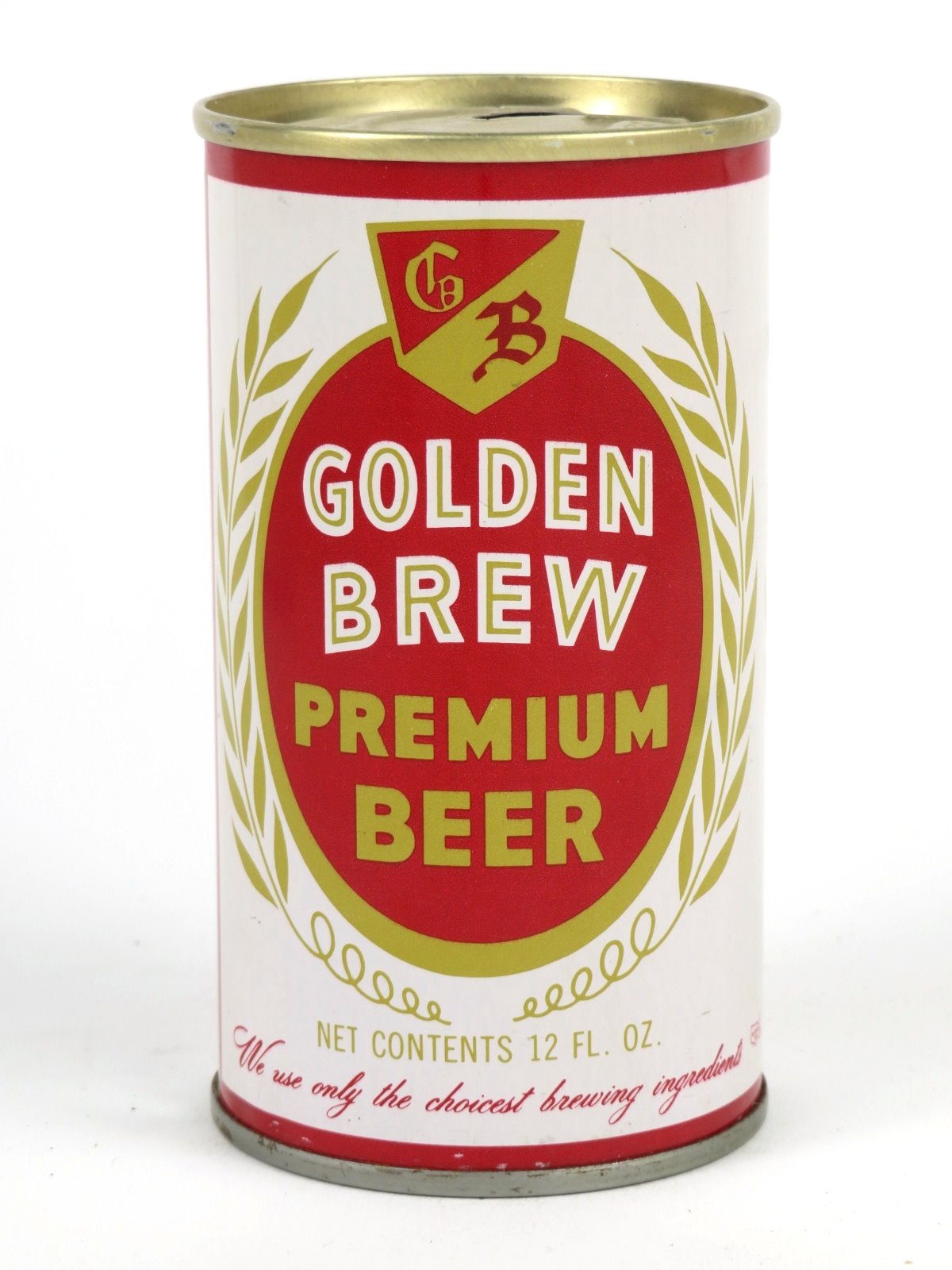 Item #131 1968 Golden Brew Premium Beer Tab Top Can T69-38