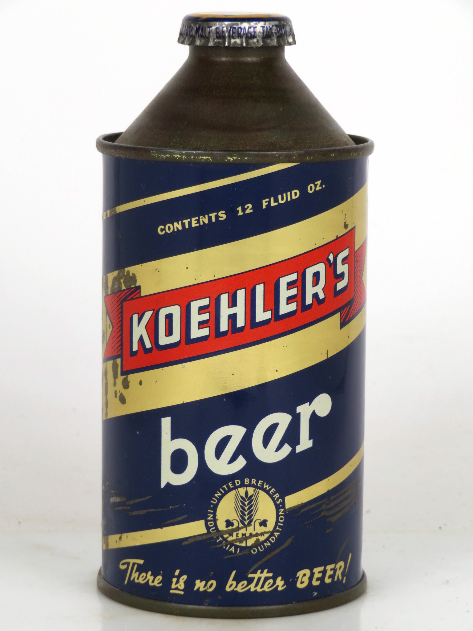 Item #57879 1945 Koehler's Beer Cone Top Can 171-25.1