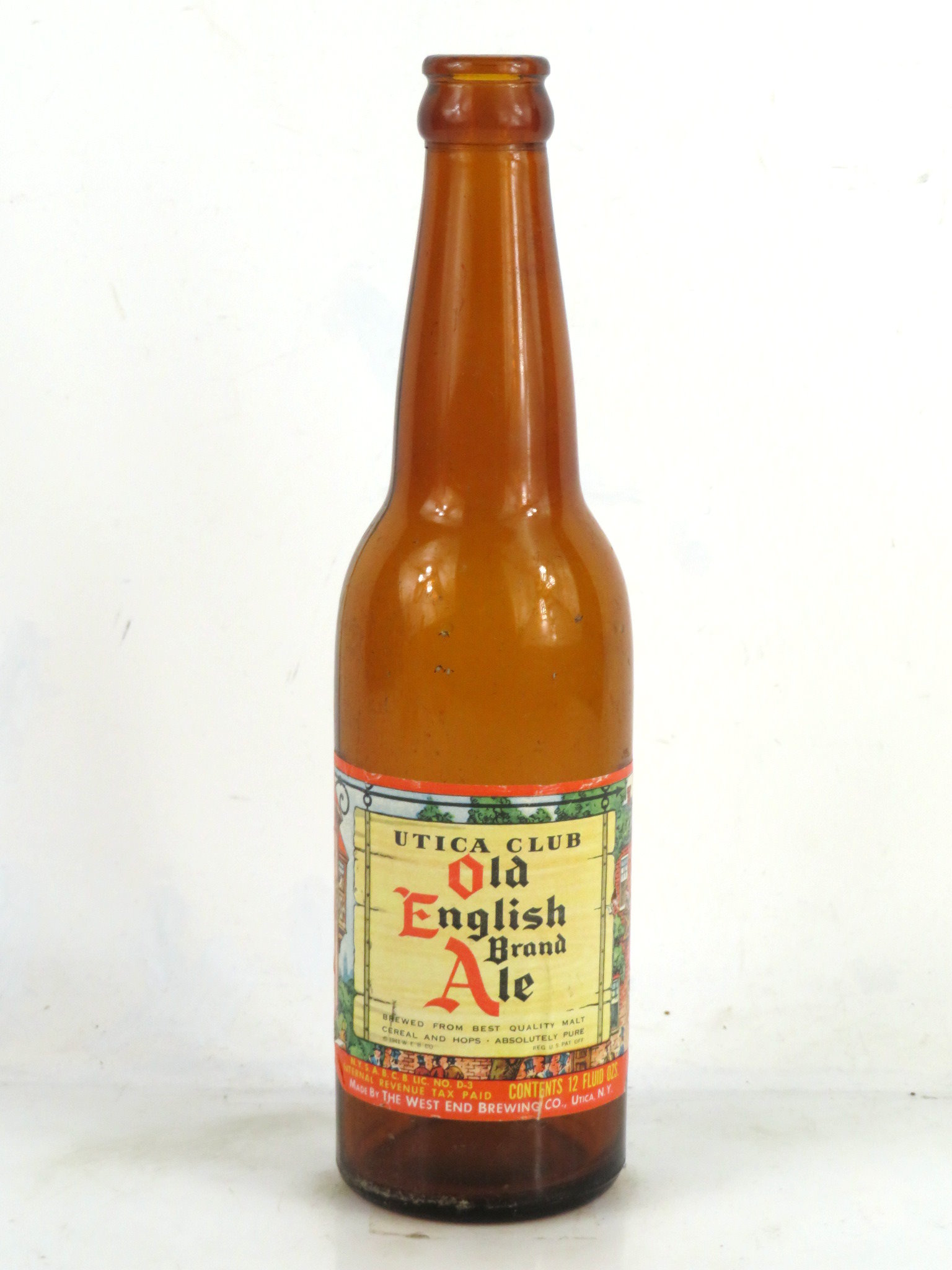 Item #4322 1942 Old English Ale Bottle