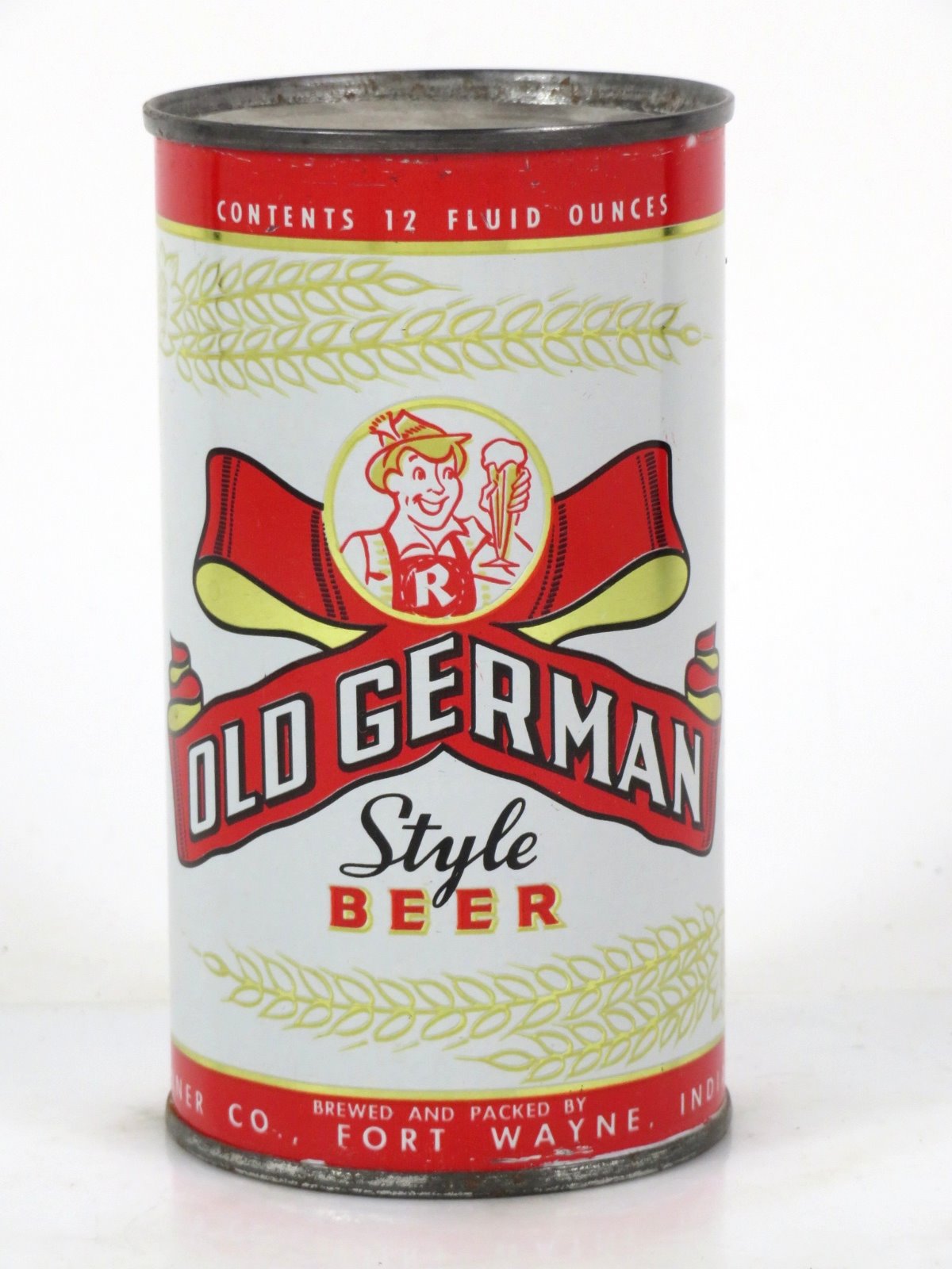 Item #792 1962 Old German Beer Flat Top Can 106-25