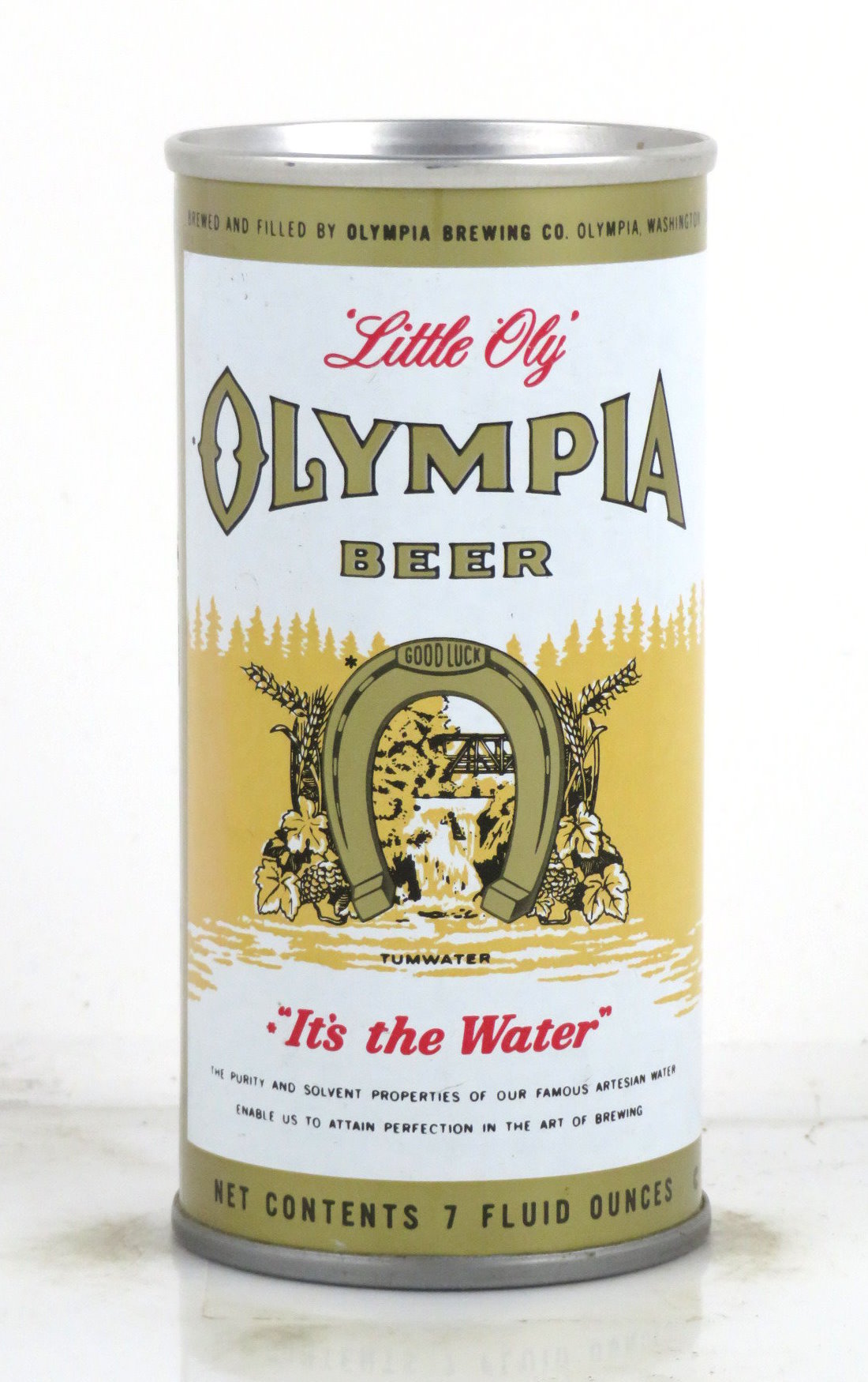 Item #1607 1969 Olympia Beer 7 to 8oz Can T29-08